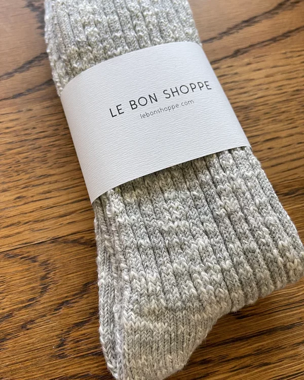 chaussettes cottage ht Grey