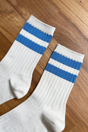 chaussettes her varsity bleues – Image 2