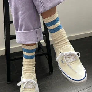 chaussettes her varsity bleues