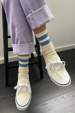 chaussettes her varsity bleues