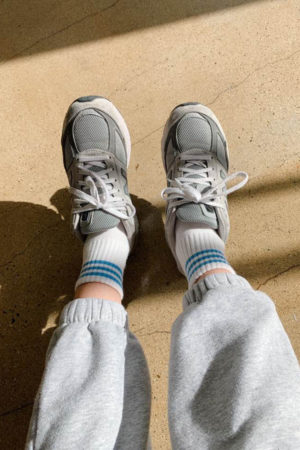 chaussettes girlfriend ivoire – Image 2