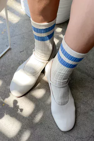 chaussettes her varsity bleues – Image 3