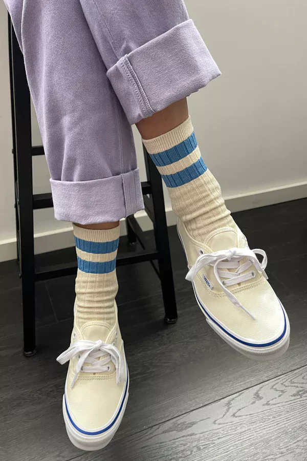 chaussettes her varsity bleues