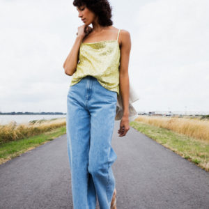 top yellow sequins – Image 4