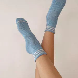 chaussettes girlfriend parisian blue