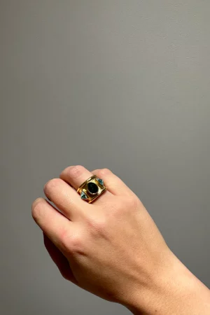 bague sari green – Image 2