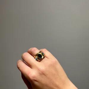 bague sari green – Image 2