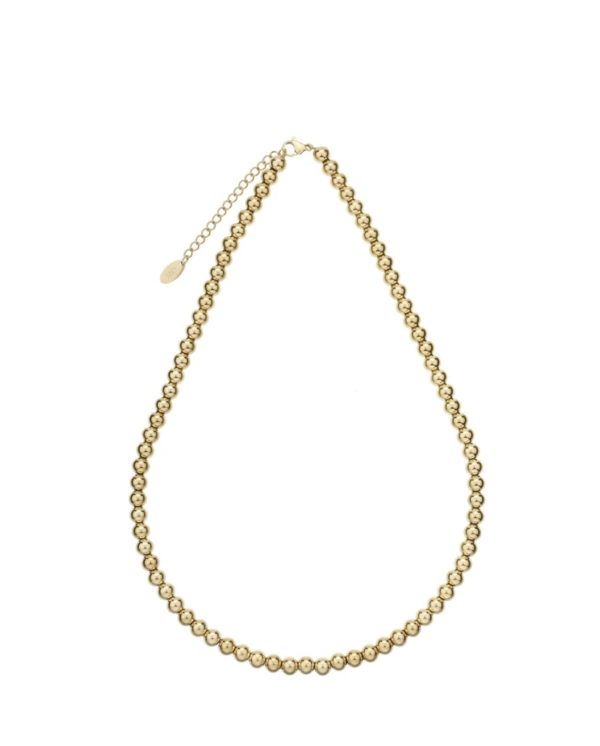 collier beaded 6 mm