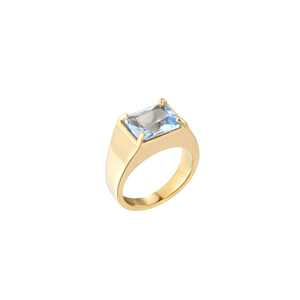 bague stone light blue – Image 2