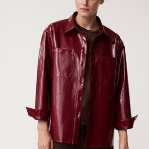 Veste/chemise Louise Merlot - reste S et M