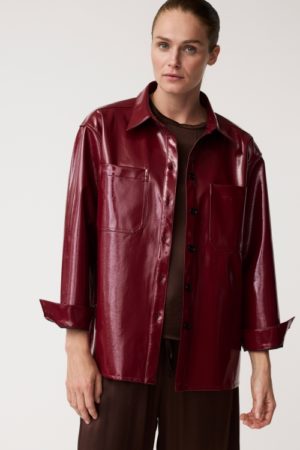 Veste/chemise Louise Merlot