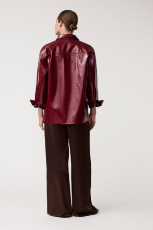 Veste/chemise Louise Merlot – Image 2