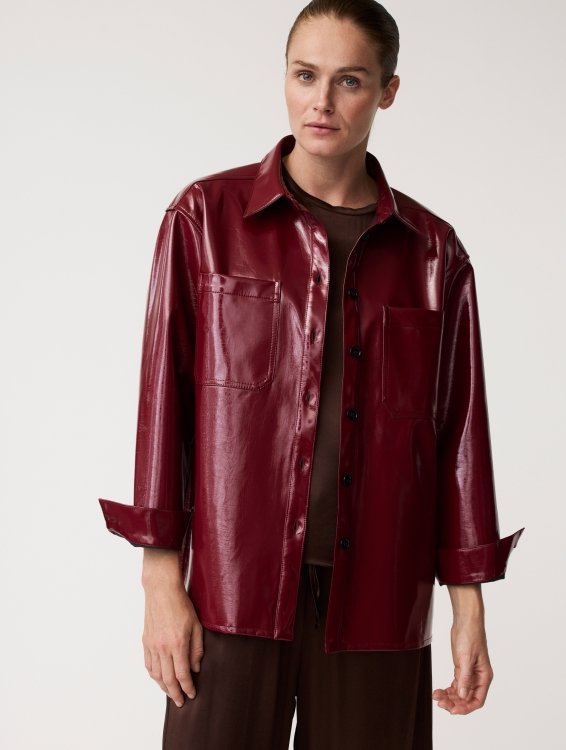 Veste/chemise Louise Merlot - reste S et M