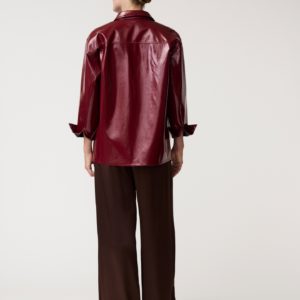Veste/chemise Louise Merlot - reste S et M – Image 2