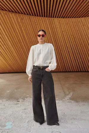 blouse olan -reste taille XL