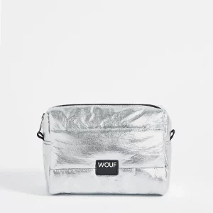 trousse de toilette silver glossy