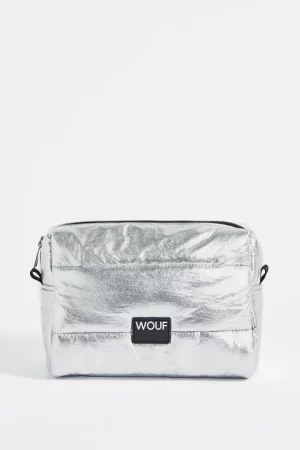 trousse de toilette silver glossy