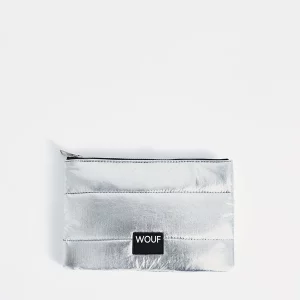 pochette silver glossy
