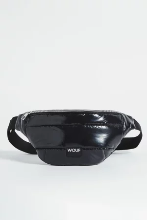 sac banane black glossy