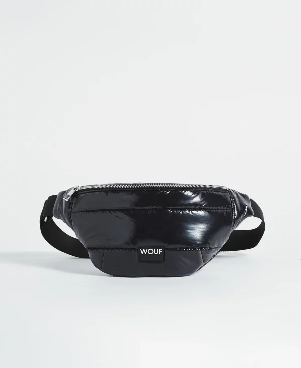 sac banane black glossy