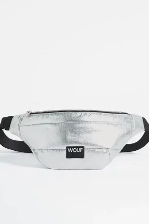 sac banane silver glossy