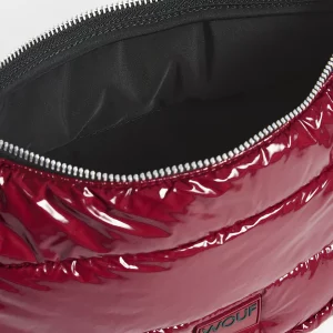 sac crossbody burgundy glossy – Image 4