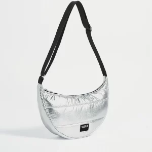 sac crossbody silver glossy – Image 4