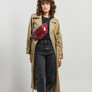 sac banane burgundy glossy – Image 3