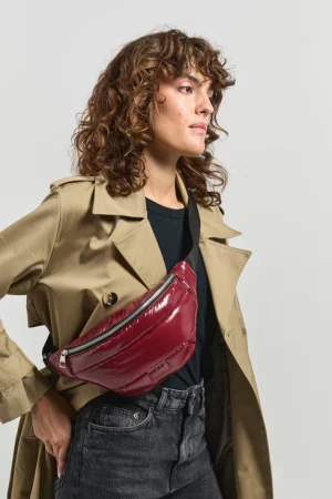 sac banane burgundy glossy – Image 2