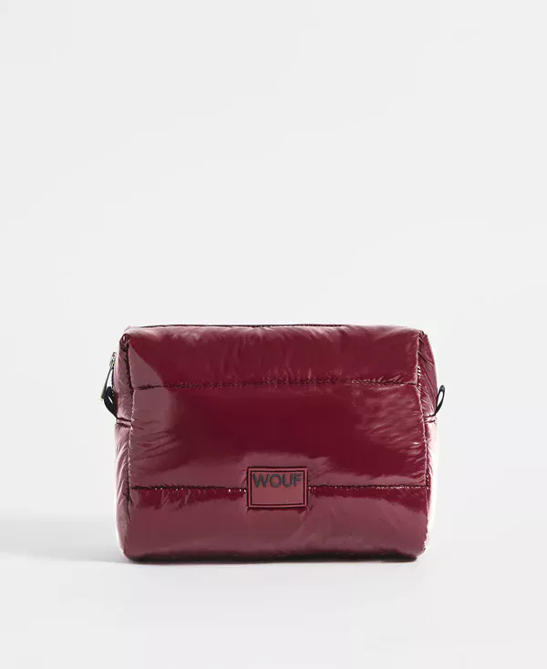 trousse de toilette burgundy glossy
