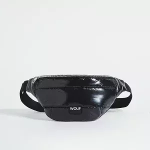 sac banane black glossy