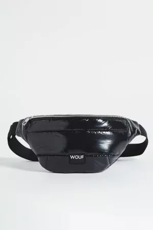 sac banane black glossy