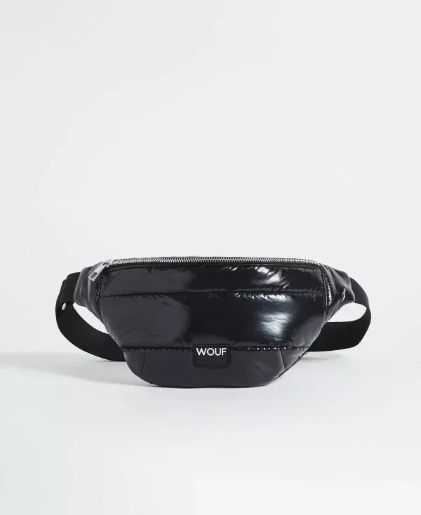 sac banane black glossy
