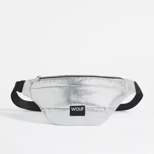 sac banane silver glossy