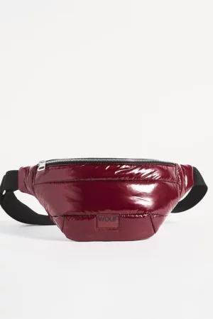 sac banane burgundy glossy