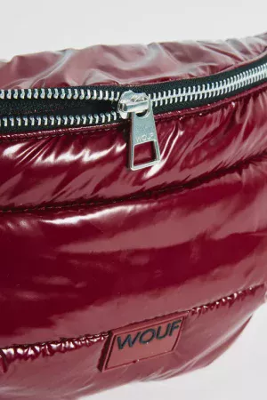 sac banane burgundy glossy – Image 4