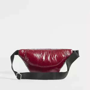 sac banane burgundy glossy – Image 5
