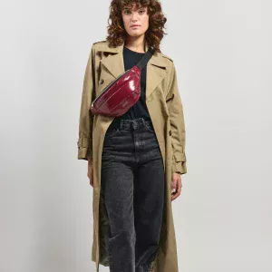 sac banane burgundy glossy – Image 3
