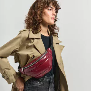 sac banane burgundy glossy – Image 2