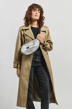 sac crossbody silver glossy – Image 3