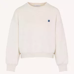 sweat beige logo bleu – Image 5