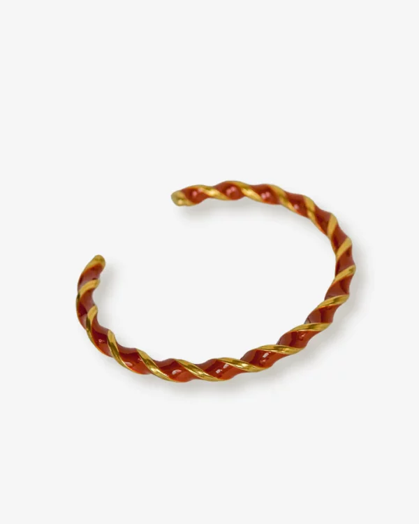 bracelet terry ocre