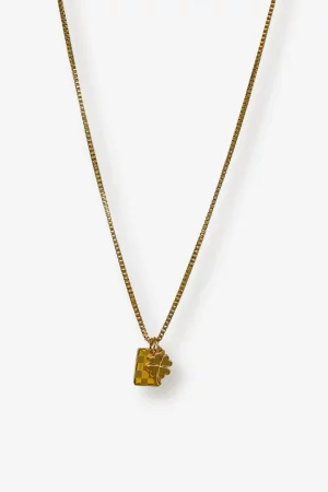 collier trèfle et damier - clover – Image 2
