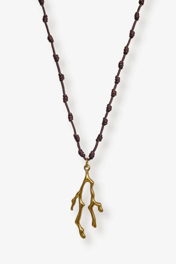 Collier cordon corail - cora