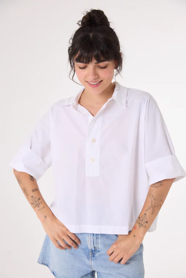 blouse jodie blanc