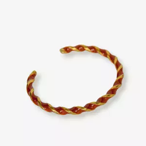 bracelet terry ocre