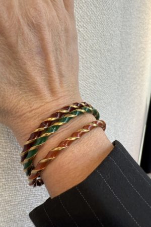 bracelet terry ocre – Image 3