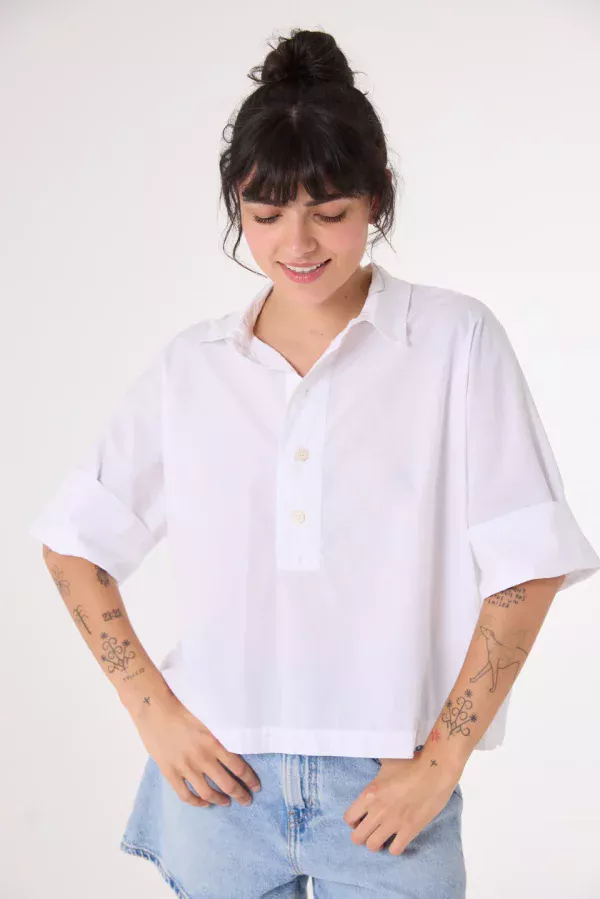 blouse jodie blanc
