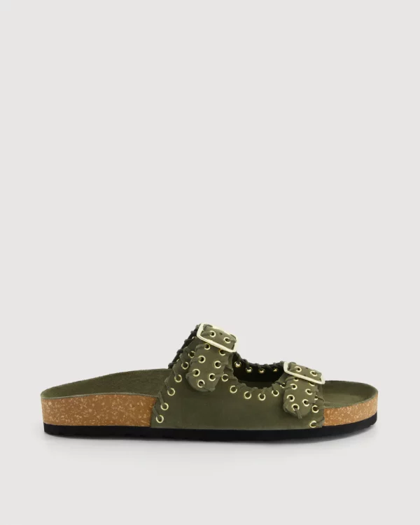 sandales ema khaki