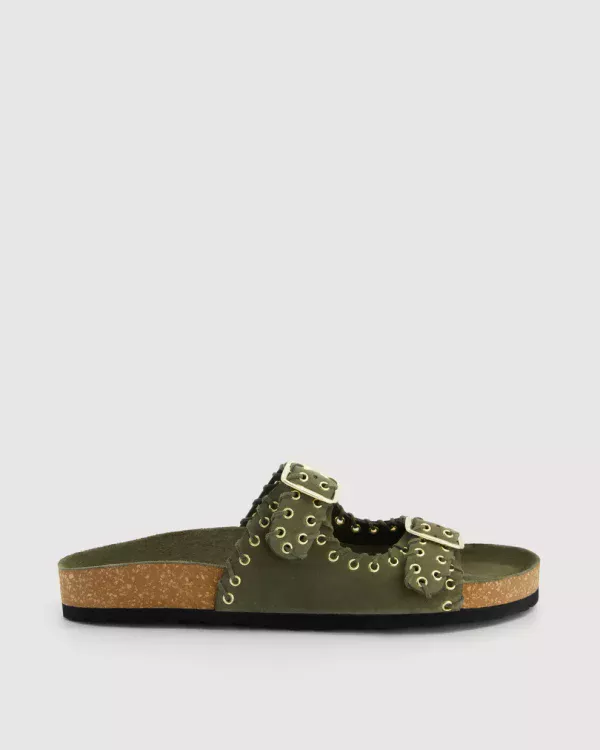sandales ema khaki